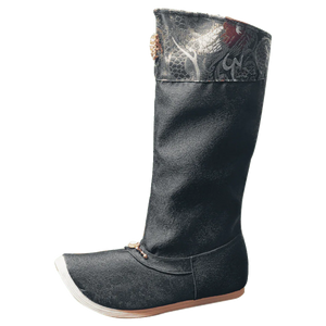 Hanfu boots wedding boots men's flat boots - Yandan_Hanfu