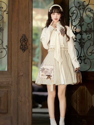 Autumn Harvest – New Chinese Style Hanfu-Inspired Set | Dress Outfit for Fall - Yandan_Hanfu