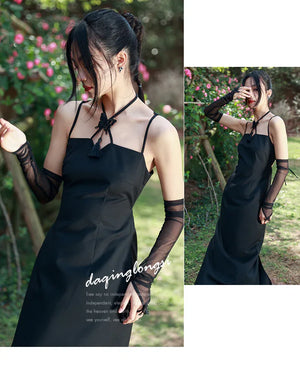Dark Butterfly Dress - Yandan_Hanfu
