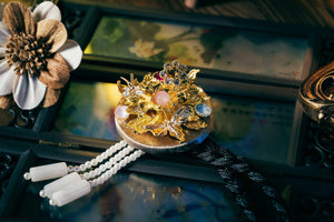 Korean traditional ethnic headgear, precise cutting process - Yandan_Hanfu