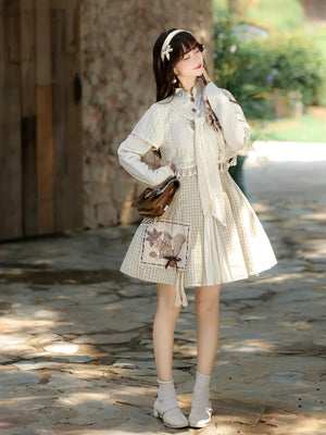 Autumn Harvest – New Chinese Style Hanfu-Inspired Set | Dress Outfit for Fall - Yandan_Hanfu