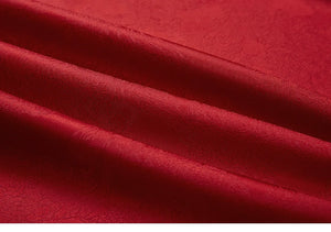 Ming-Dynasty wedding clothes round neck robe men's stand-up collar large-sleeved jacket Xiacheng horse face skirt women's Hanfu - Yandan_Hanfu