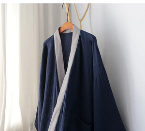 Chinese Style Cotton Robe men&women - Yandan_Hanfu