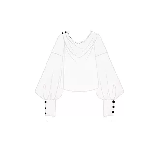 Whispers of Bloom – Floral Crane Set with Horse-Face Pants | Han-Inspired Spring-Autumn Wear