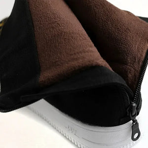 Men's shoes retro official boots auspicious cloud embroidery - Yandan_Hanfu