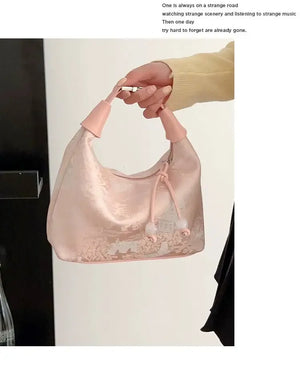 Chinese Style silk embroidered cheongsam bag - Yandan_Hanfu