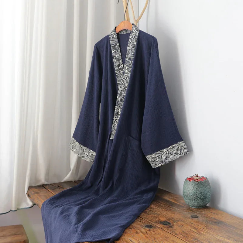 Summer men's thin Hanfu robe - Yandan_Hanfu