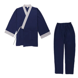 Spring&summer men's pure cotton Hanfu antique pajamas - Yandan_Hanfu