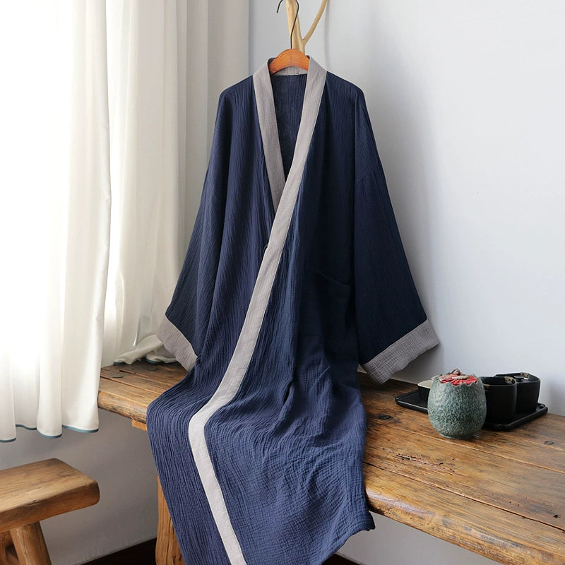 Chinese Style Cotton Robe men&women