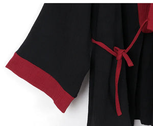 Spring&summer men's pure cotton Hanfu antique pajamas - Yandan_Hanfu