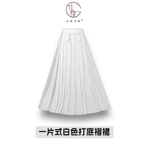 Clivia Ink Cloak – Unisex Ming-Style Hanfu Cape with Cross Collar for Ceremonial Elegance - Yandan_Hanfu