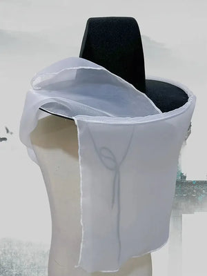Tang made curtain hat ancient Hanfu hat ancient lady - Yandan_Hanfu