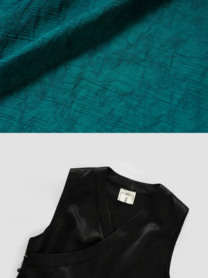 Peacock blue Tibetan clothing, Tibetan minority, chic primitive tribal clothing - Yandan_Hanfu