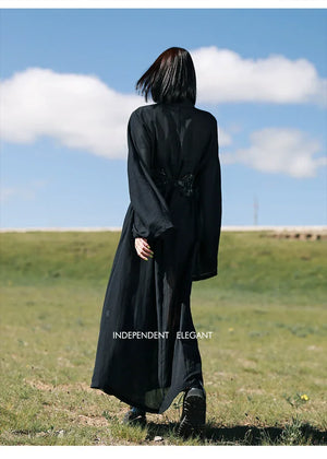 Super fairy autumn three-piece Hanfu antique jacket Chinese suit women's clothing - Yandan_Hanfu