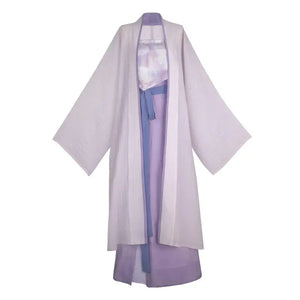 This purple hanfu coat features hanfu sleeves and a hanfu modern design inspired by Song Dynasty hanfu. Perfect for pairing with a princess hanfu dress, hanfu shirt, or modern Chinese New Year clothes, it blends traditional chinese clothing patterns with style. Loved by hanfu woman and hanfu female fans, it’s available on Chinese clothing brands online, best Chinese designer clothing websites, and in demarzo Chinese clothing collections.