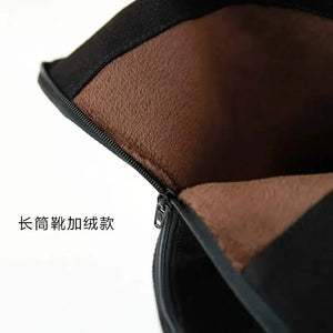 Men's shoes retro official boots auspicious cloud embroidery - Yandan_Hanfu