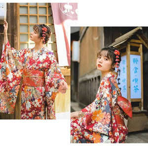 Japanese kimono waist seal Yukata belt gorgeous brocade bow belt styling knot waist seal - Yandan_Hanfu