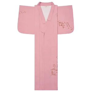 Pink Japanese kimono yukata vintage dress modified kimono - Yandan_Hanfu