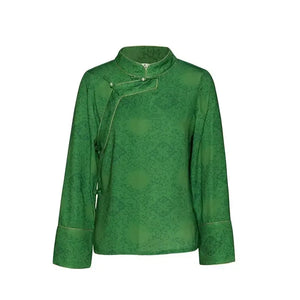 Modern Tibetan Dress with Traditional Flair - Yandan_Hanfu