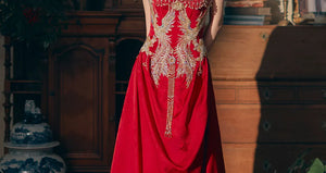 Phoenix Harmony – New Chinese Bridal Dress for Engagement, Tea Ceremony & Spring Banquets - Yandan_Hanfu