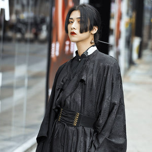 Elevate your style with our authentic Tang Dynasty Round Collar Robes, featuring sleek black accents. Perfect for both men and women, our restored Tang Dynasty attire captures the timeless elegance of the era. Made with premium materials, our black-accented Round Collar Robes ensure both comfort and sophistication. Whether attending a Hanfu event or exploring ancient culture, our Tang Dynasty attire is a must-have addition to your wardrobe. Step into history and showcase your unique style.