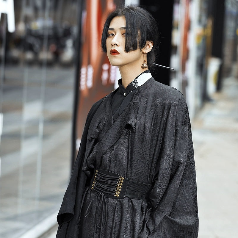 Elevate your style with our authentic Tang Dynasty Round Collar Robes, featuring sleek black accents. Perfect for both men and women, our restored Tang Dynasty attire captures the timeless elegance of the era. Made with premium materials, our black-accented Round Collar Robes ensure both comfort and sophistication. Whether attending a Hanfu event or exploring ancient culture, our Tang Dynasty attire is a must-have addition to your wardrobe. Step into history and showcase your unique style.