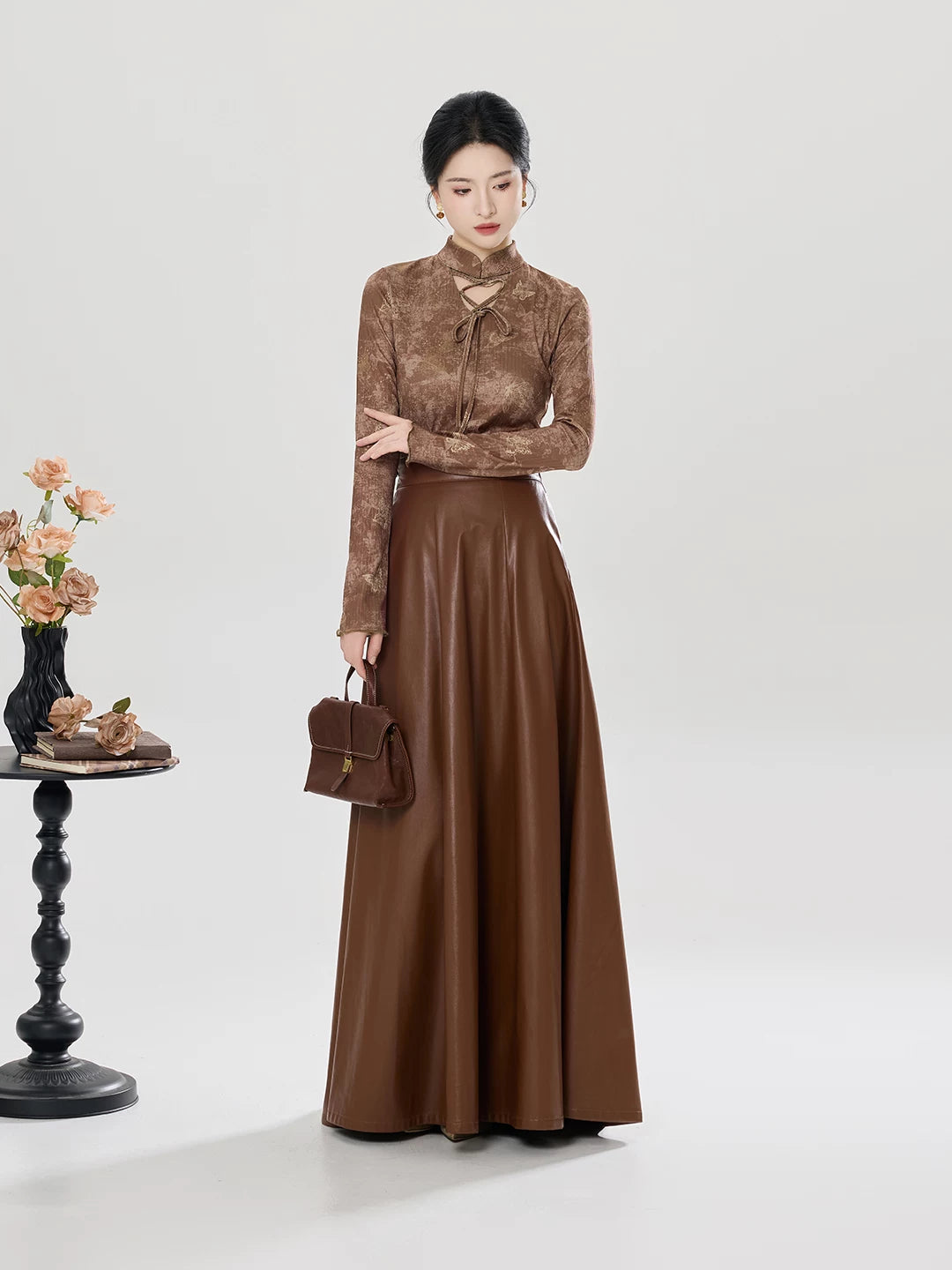 Autumn Maple two-piece outfit, front view