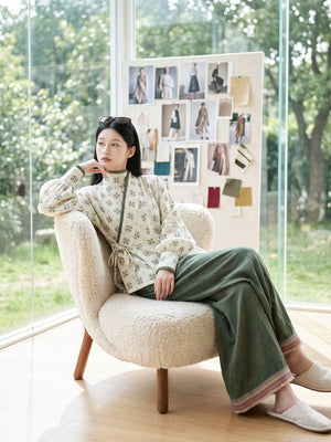 Green Botanical Modern Hanfu â original product photograph 6
