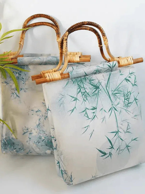 Green Bamboo Bag - Yandan_Hanfu