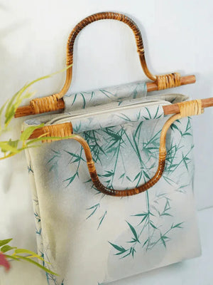 Green Bamboo Bag - Yandan_Hanfu