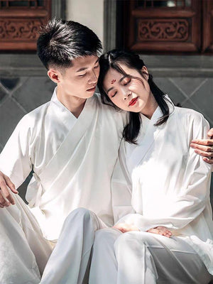 Unisex Basic style Hanfu - Yandan_Hanfu
