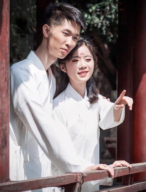 Unisex Basic style Hanfu - Yandan_Hanfu