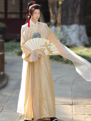 men's Hanfu, from traditional Chinese menswear to modern from Tang Dynasty traditional attire to Ming and Song Dynasty inspired Hanfu. Items such as scholar official Hanfu hats, Chinese court official attire, and royal traditional dress are prominently featured. This display also offers a glimpse into the evolution of Asian clothing, presenting pieces like casual Hanfu and Asian-inspired outfits.Hanfu patterns contributes to the journey through the history of male Chinese and Asian fashion