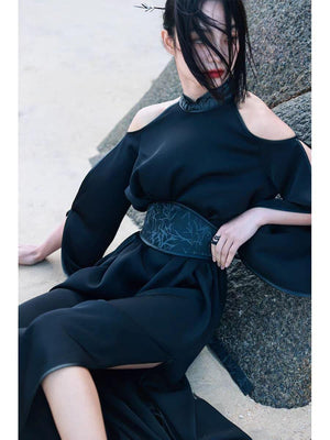 Black Dress - Yandan_Hanfu