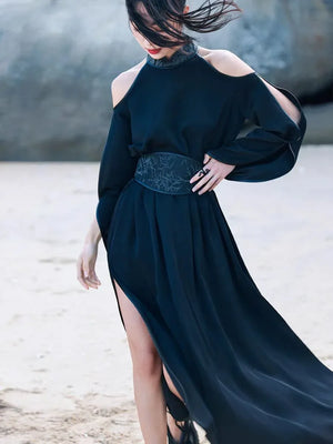 Black Dress - Yandan_Hanfu