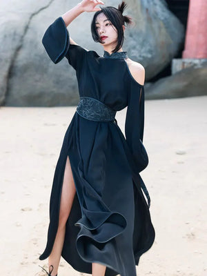 Black Dress - Yandan_Hanfu