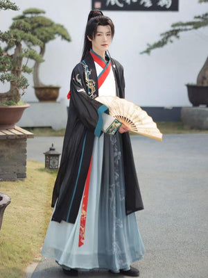 Unisex Hanfu By Yandan Hanfu Female&Male Traditional Hanfu Dress - Yandan_Hanfu