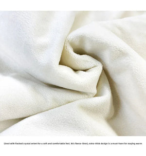 ''Falling Grace" Lace Qipao Cheongsam Dress & Faux Fur Jacket – Winter Collection - Yandan_Hanfu