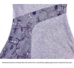 ''Falling Grace" Lace Qipao Cheongsam Dress & Faux Fur Jacket – Winter Collection - Yandan_Hanfu