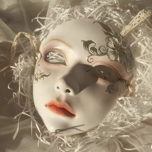 Chinese style Wan wu you ling(万物有灵) mask - Yandan_hanfu_china