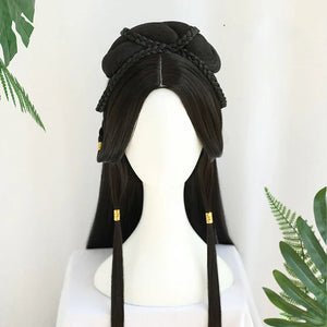 Hanfu Wig | one piece full hair set - Yandan_Hanfu