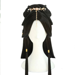 Hanfu Wig | one piece full hair set - Yandan_Hanfu