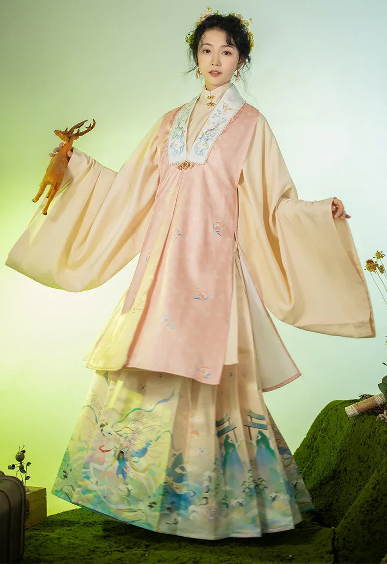 Modern Hanfu Dress| Ma Mian - Yandan_Hanfu