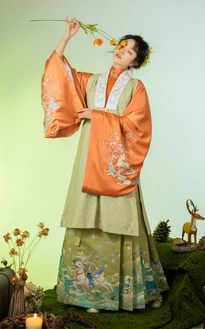 Modern Hanfu Dress| Ma Mian - Yandan_Hanfu