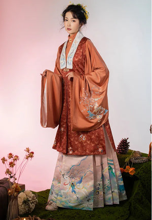 Modern Hanfu Dress| Ma Mian - Yandan_Hanfu
