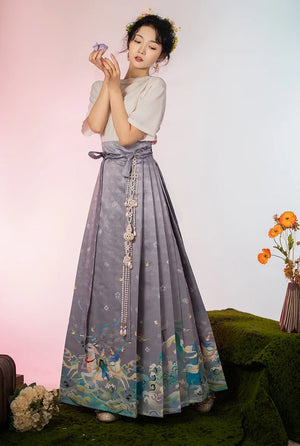 Modern Hanfu Dress| Ma Mian - Yandan_Hanfu
