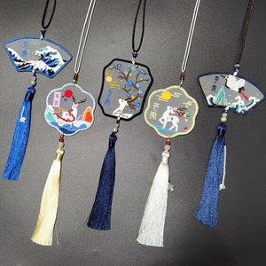 Hand Embroidered Lucky Charm (Finished products) - Yandan_Hanfu