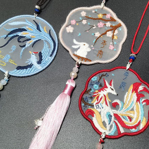 Hand Embroidered Lucky Charm (Finished products) - Yandan_hanfu_china