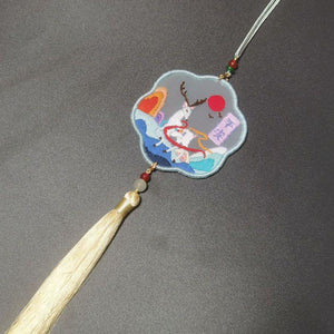 Hand Embroidered Lucky Charm (Finished products) - Yandan_Hanfu