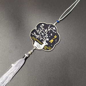 Hand Embroidered Lucky Charm (Finished products) - Yandan_Hanfu